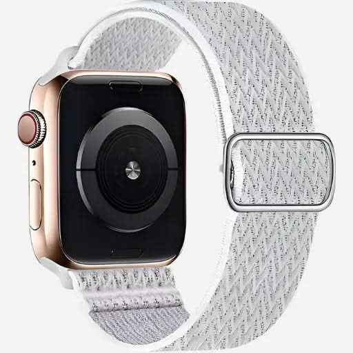 bandkult W Texture Nylon Apple Watch Armband Elastisches Band bandkult