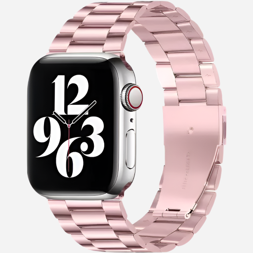 MillesTECband Antwerp Edelstahl Apple Watch Armband Faltschließe MillesTEC