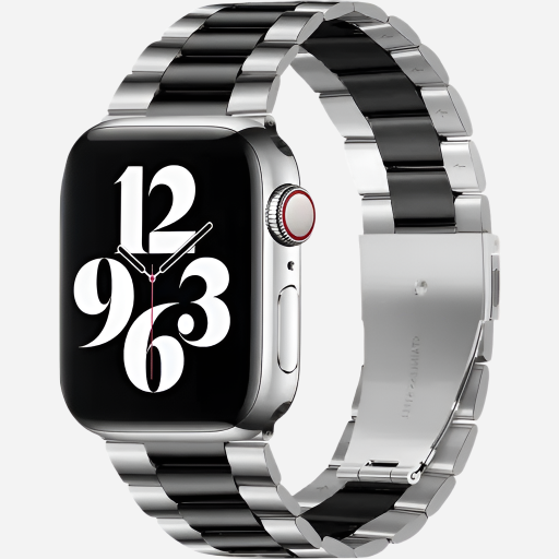 MillesTECband Antwerp Edelstahl Apple Watch Armband Faltschließe MillesTEC