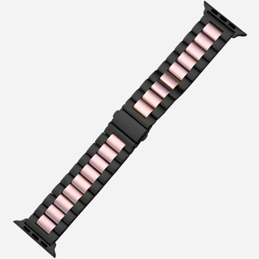 MillesTEC Antwerp Edelstahl Apple Watch Armband Faltschließe MillesTEC