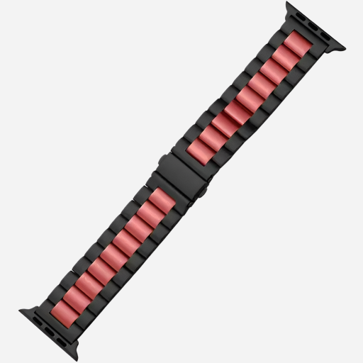 MillesTEC Antwerp Edelstahl Apple Watch Armband Faltschließe MillesTEC