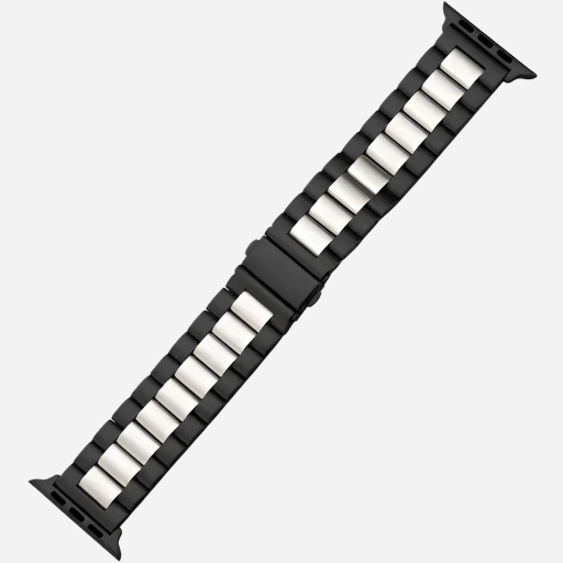 MillesTEC Antwerp Edelstahl Apple Watch Armband Faltschließe MillesTEC