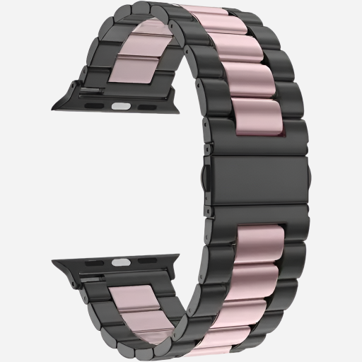 MillesTEC Antwerp Edelstahl Apple Watch Armband Faltschließe MillesTEC