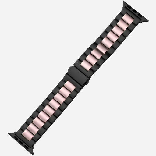 MillesTEC Antwerp Edelstahl Apple Watch Armband Faltschließe MillesTEC