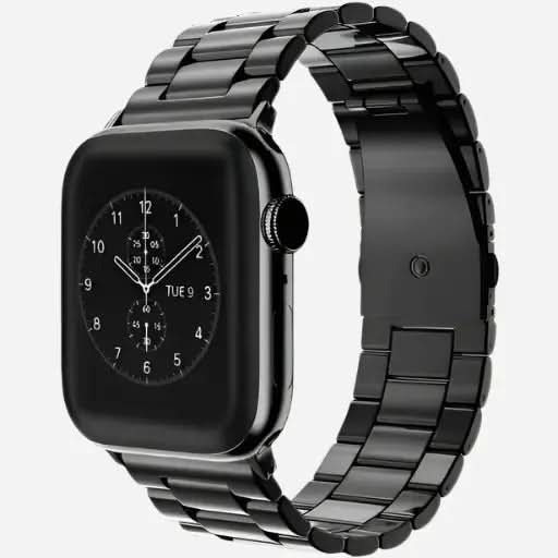 bandkult Antwerp Edelstahl Apple Watch Armband Faltschließe bandkult