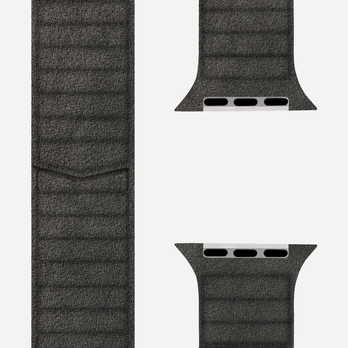 Bracelet Apple Watch en Alcantara – fermoir magnétique, compatible avec les séries 1 à 11, SE 1 à 3, Ultra 2 et Ultra 3 | bandkult