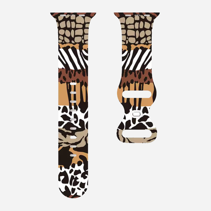 Apple Watch Armband Safari Style-Design – Silikon Ersatzband 49–41 mm