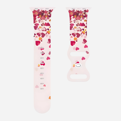 Apple Watch Armband mit modernem und modischem Muster – kompatibel mit Series 3–10, SE, Ultra – Größen 38–49 mm