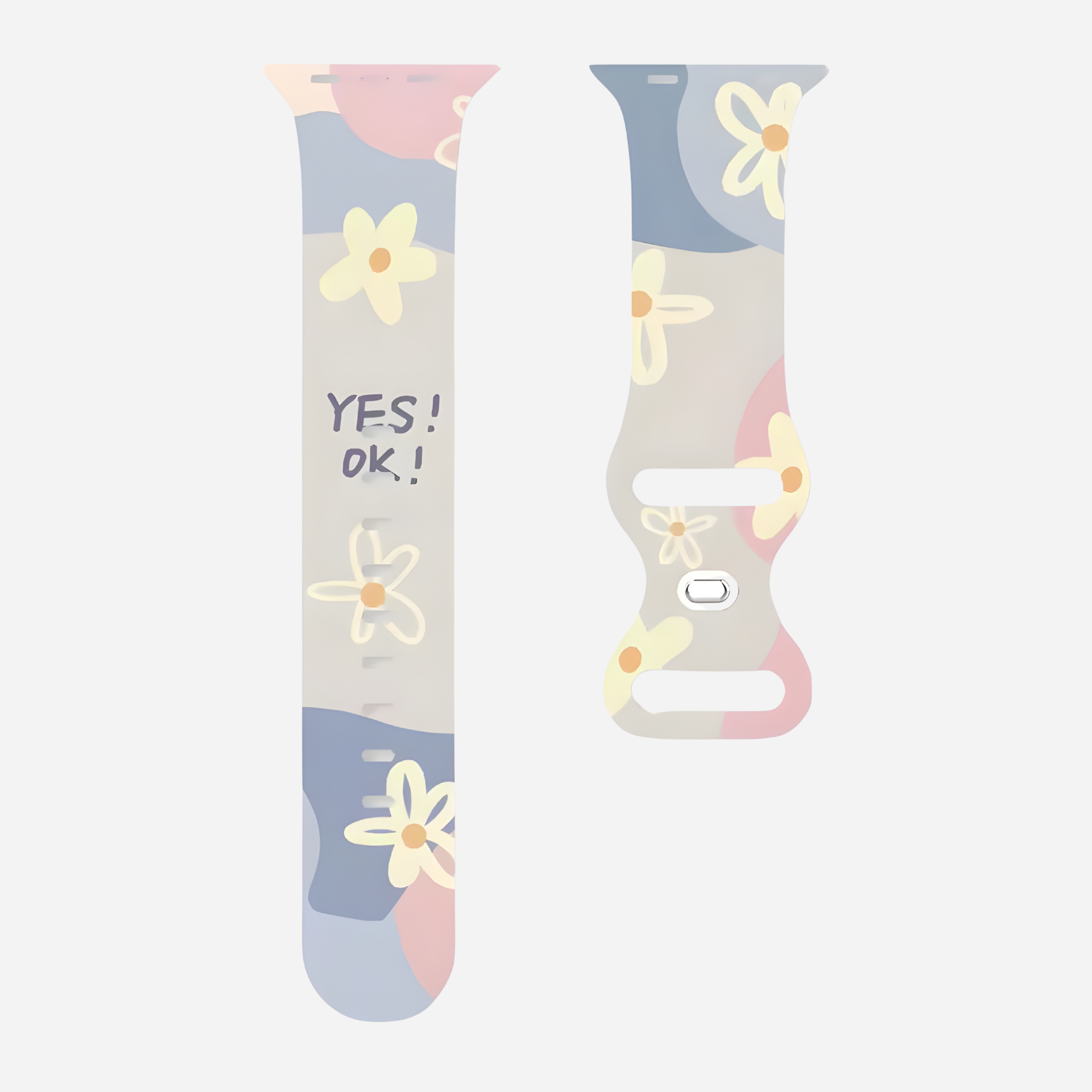 Apple Watch Armband mit modernem und modischem Muster – kompatibel mit Series 3–10, SE, Ultra – Größen 38–49 mm