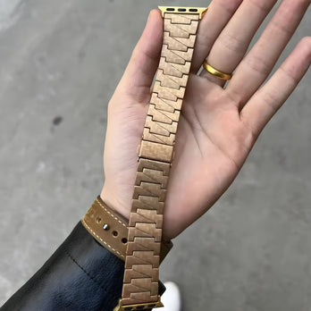 Bracelet CarbonEdge™ haut de gamme en fibre de carbone pour Apple Watch (38–49 mm) – Compatible avec les séries 1 à 11, SE (1re à 3e génération), Ultra, Ultra 2 et Ultra 3.