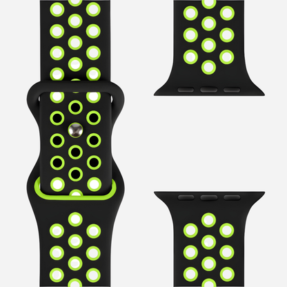 MillesTECband Apple Watch Silikonarmband "Runner" - MillesTEC