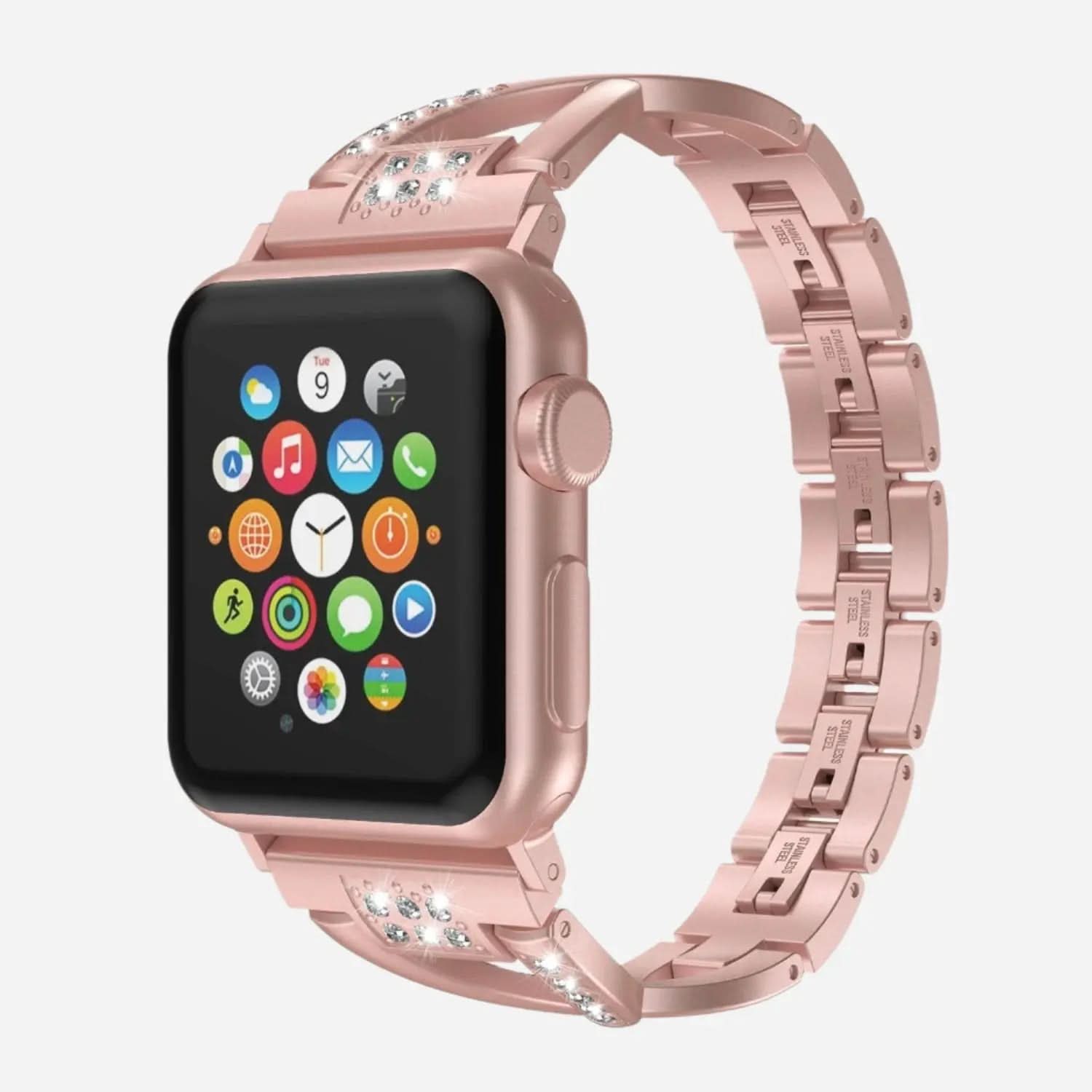 MillesTECband Apple Watch Gliederarmband "Madama" - MillesTEC