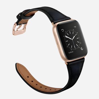 Bracelet en cuir « Napoli » de Bandkult pour Apple Watch – zweite Ansicht