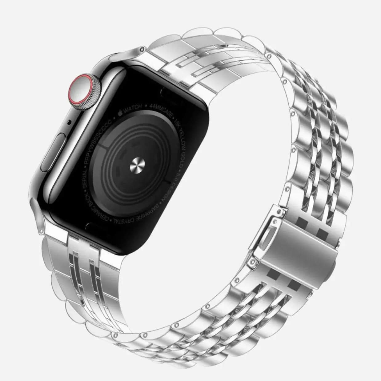 MillesTECband Apple Watch Gliederarmband "Ember" - MillesTEC