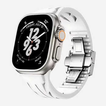 Bracelet de sport Bandkult pour Apple Watch « Fluorubber » – zweite Ansicht
