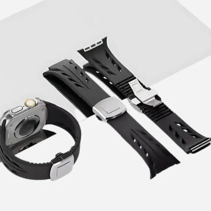 MillesTECband Apple Watch Sportarmband "Fluorkautschuk" MillesTEC