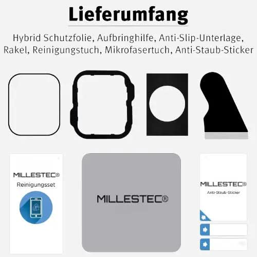 MillesTECband Apple Watch Schutzfolie HYBRID 3D - MillesTEC