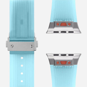 Bracelet en silicone « ICE » de Bandkult pour Apple Watch – zweite Ansicht
