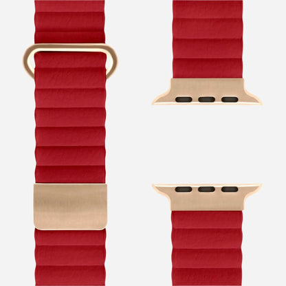 MillesTECband Kunstlederarmband "Classic" für Apple Watch - MillesTEC