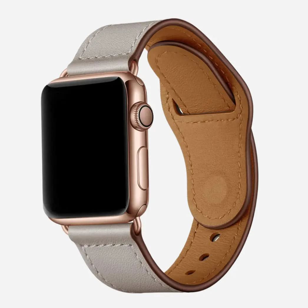 MillesTECband Apple Watch Lederarmband "Novus" MillesTEC