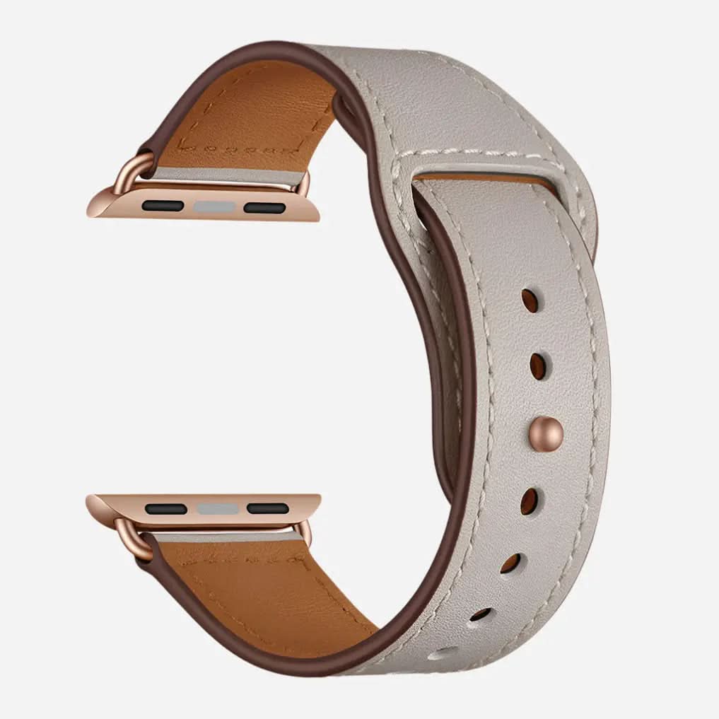 MillesTECband Apple Watch Lederarmband "Novus" MillesTEC