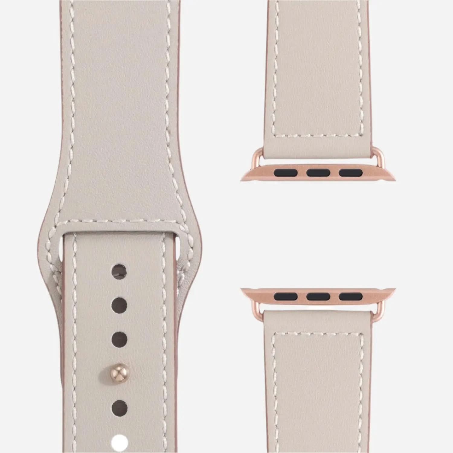 MillesTECband Apple Watch Lederarmband "Novus" MillesTEC