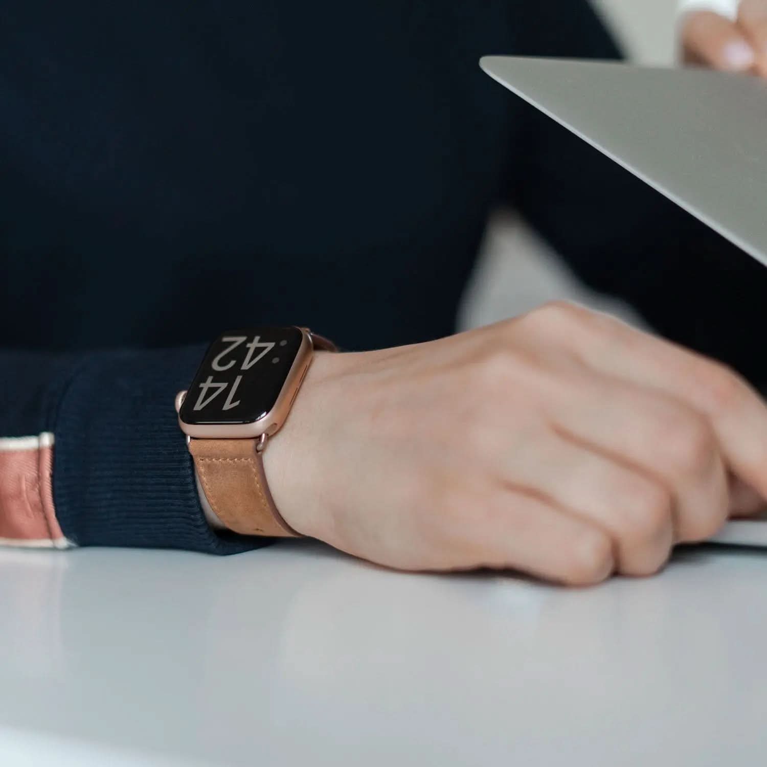 MillesTECband Apple Watch Lederarmband "Novus" MillesTEC