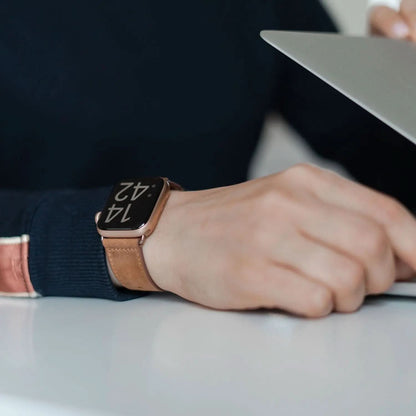 MillesTECband Apple Watch Lederarmband "Novus" MillesTEC