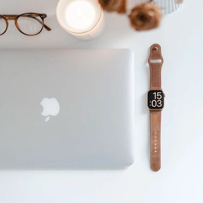 MillesTECband Apple Watch Lederarmband "Novus" MillesTEC