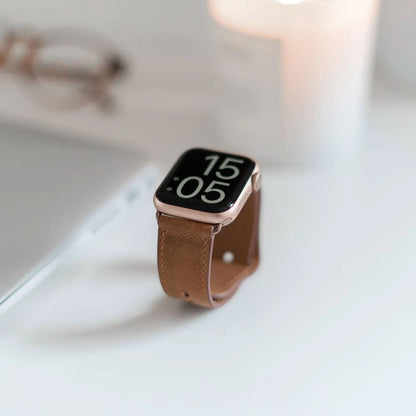 MillesTECband Apple Watch Lederarmband "Novus" MillesTEC