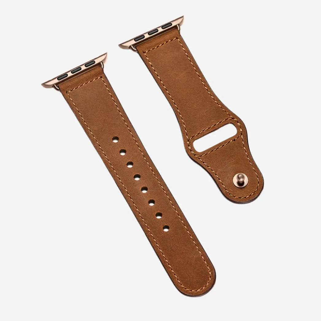 MillesTECband Apple Watch Lederarmband "Novus" MillesTEC