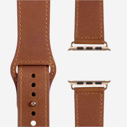 MillesTECband Apple Watch Lederarmband "Novus" MillesTEC