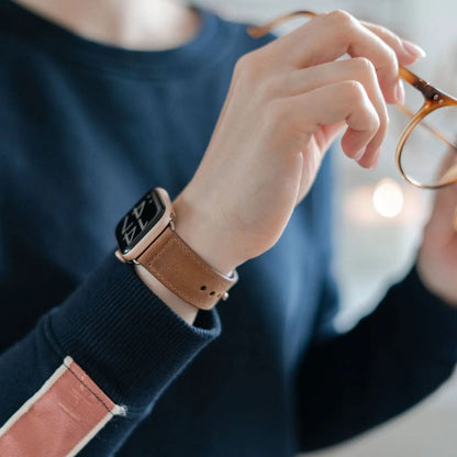 MillesTECband Apple Watch Lederarmband "Novus" MillesTEC