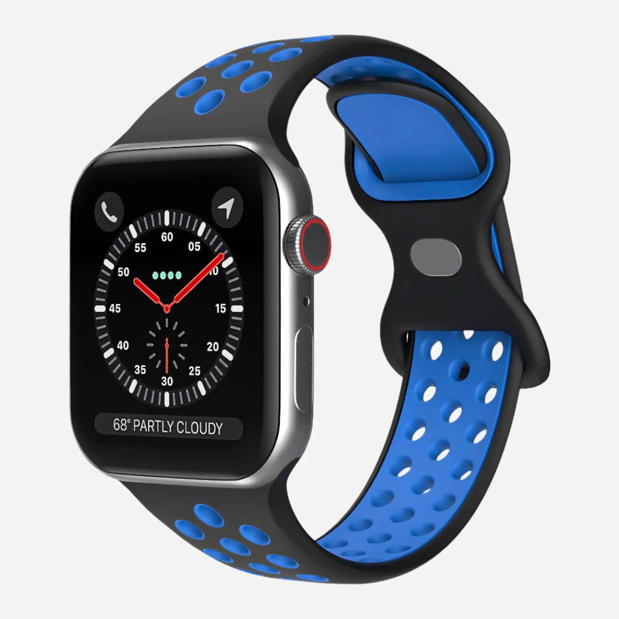 MillesTECband Apple Watch Silikonarmband "Runner" - MillesTEC
