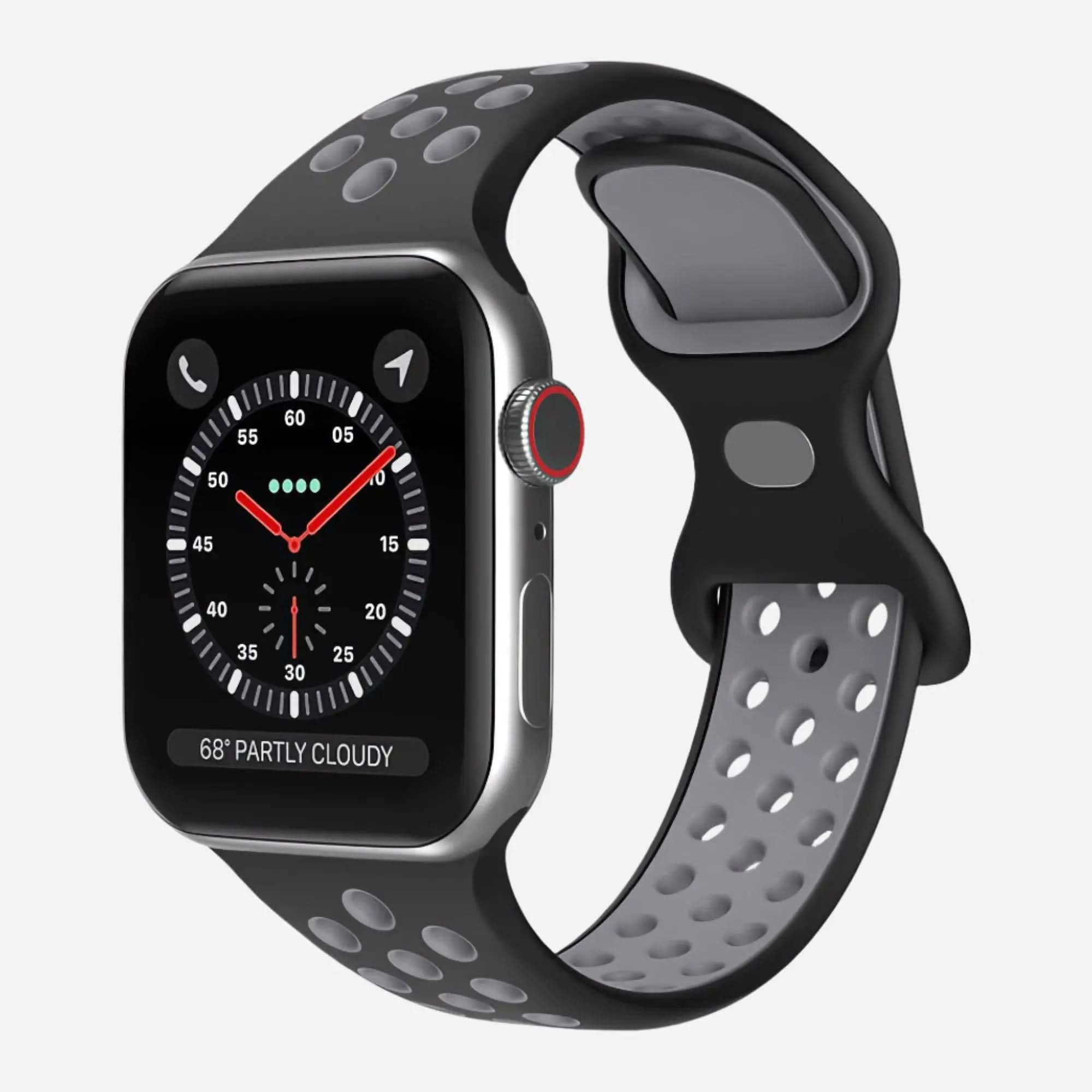 MillesTECband Apple Watch Silikonarmband "Runner" - MillesTEC