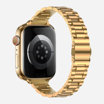 Bracelet à maillons Bandkult pour Apple Watch « Arctica » - Fin – zweite Ansicht