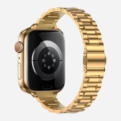 MillesTECband Apple Watch Gliederarmband "Arctica" - Slim MillesTEC