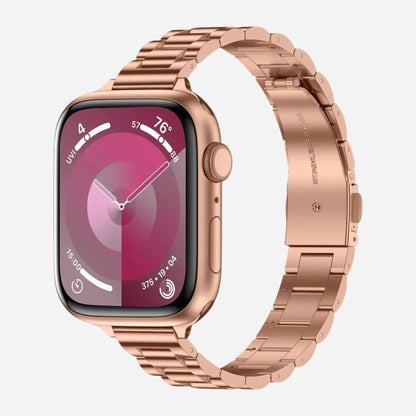 MillesTECband Apple Watch Gliederarmband "Arctica" - Slim MillesTEC