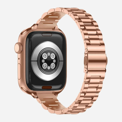 MillesTECband Apple Watch Gliederarmband "Arctica" - Slim MillesTEC