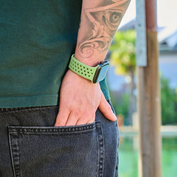 Bracelet en silicone « Eco » de Bandkult pour Apple Watch – zweite Ansicht