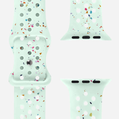 MillesTECband Apple Watch Silikonarmband "Carnival" MillesTEC