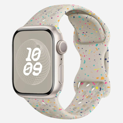 MillesTECband Apple Watch Silikonarmband "Carnival" MillesTEC