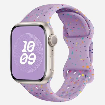 MillesTECband Apple Watch Silikonarmband "Carnival" MillesTEC