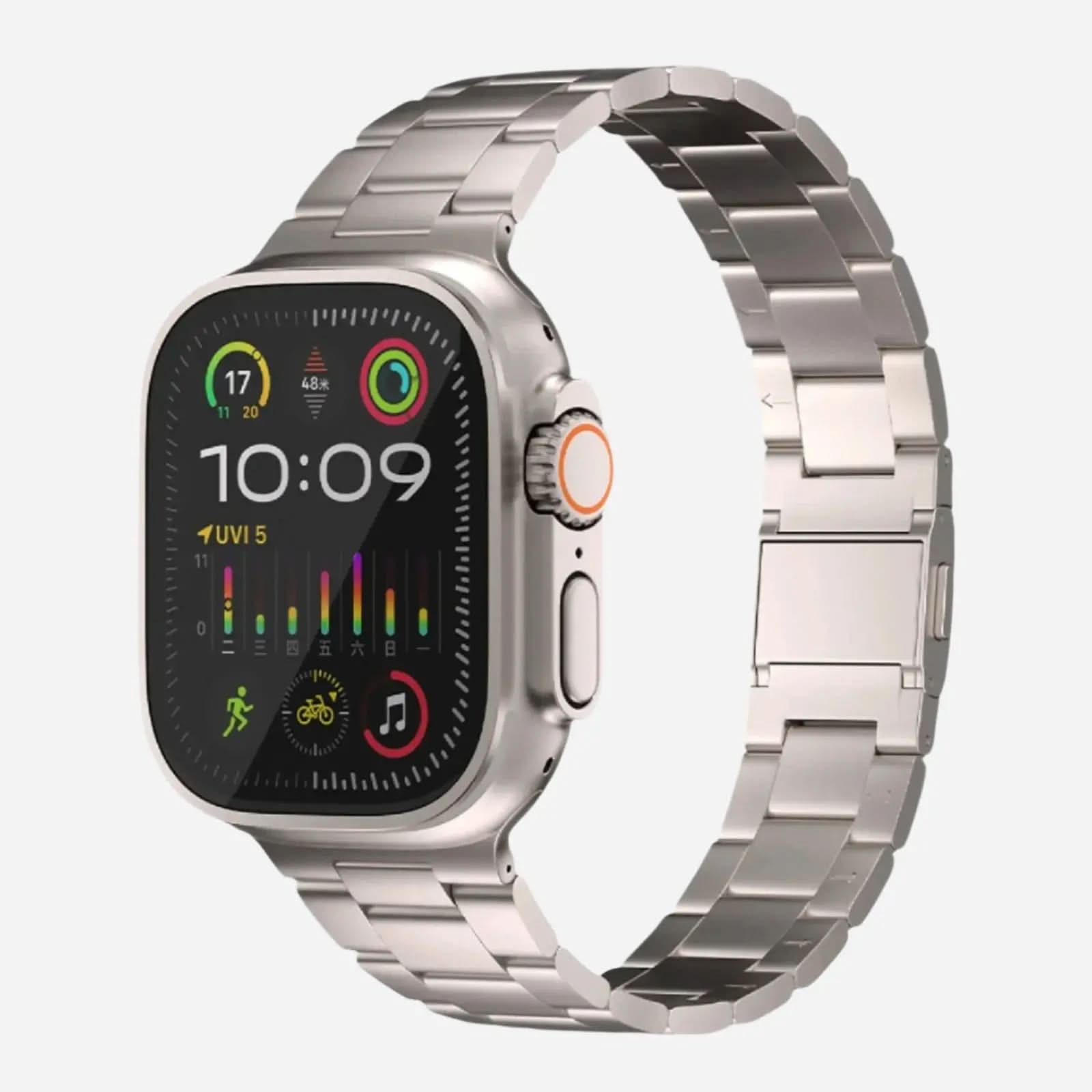 MillesTECband Apple Watch Titan Gliederarmband "Luxe" - MillesTEC