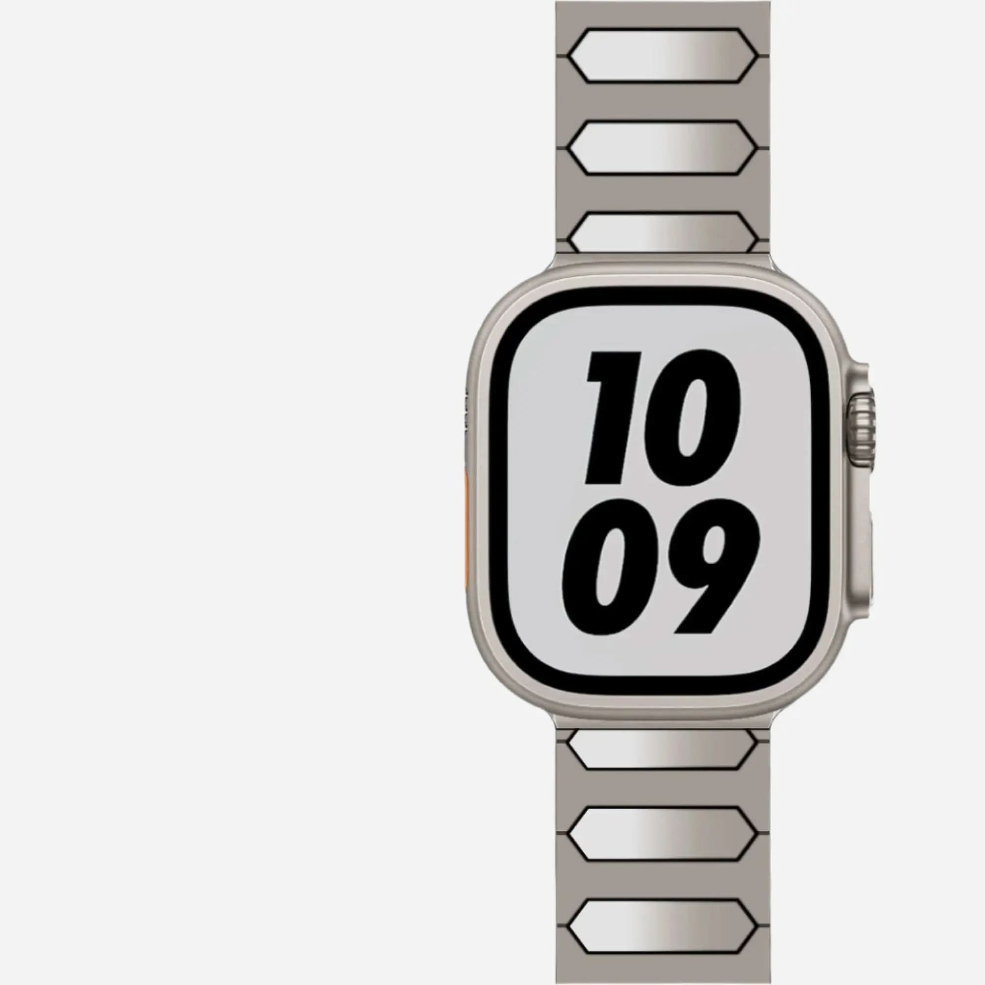 MillesTECband Apple Watch Ultra Titanarmband „Zephyr“ - MillesTEC