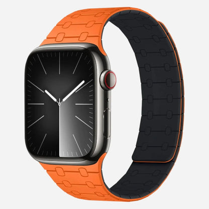 MillesTECband Apple Watch Silikonarmband "Crocodile" - MillesTEC