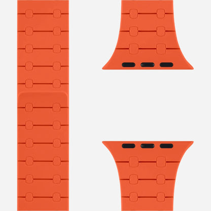 MillesTECband Apple Watch Silikonarmband "Crocodile" - MillesTEC