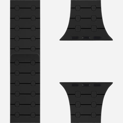 MillesTECband Apple Watch Silikonarmband "Crocodile" - MillesTEC