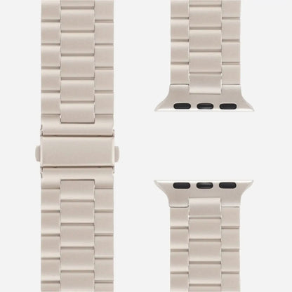 MillesTECband Apple Watch Gliederarmband "Arctica" MillesTEC