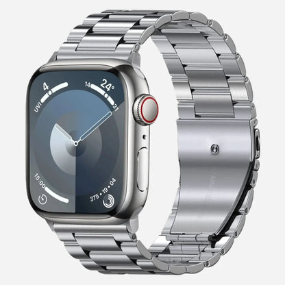 MillesTECband Apple Watch Gliederarmband "Arctica" MillesTEC